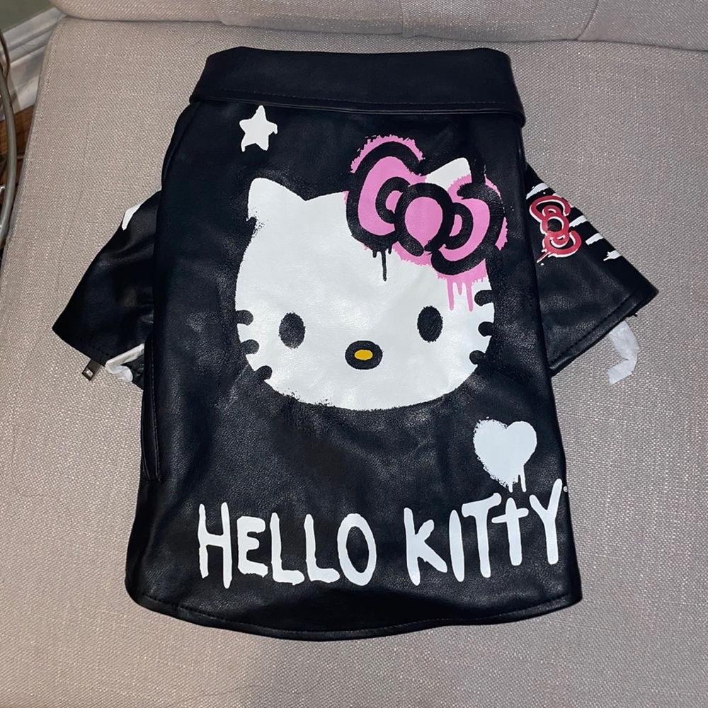 Hello Kitty Leather Jacket for Pets